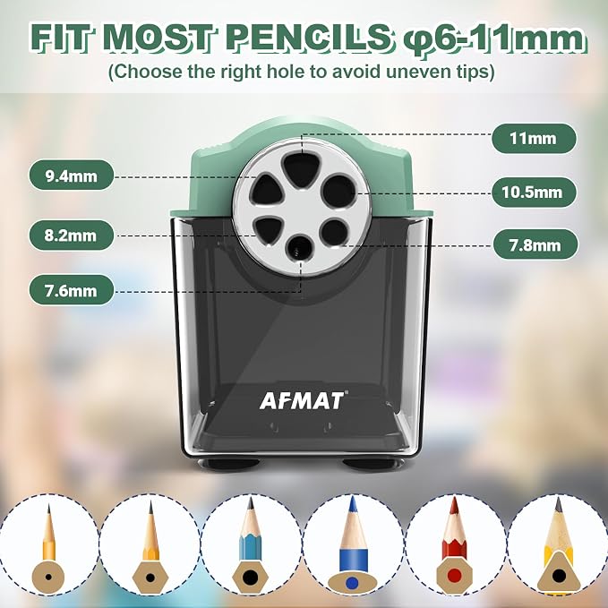 AFMAT Electric Pencil Sharpener - Image 2