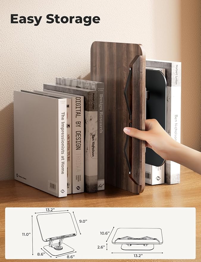 Tounee Book Stand for Reading, Adjustable Book Holder - Image 6