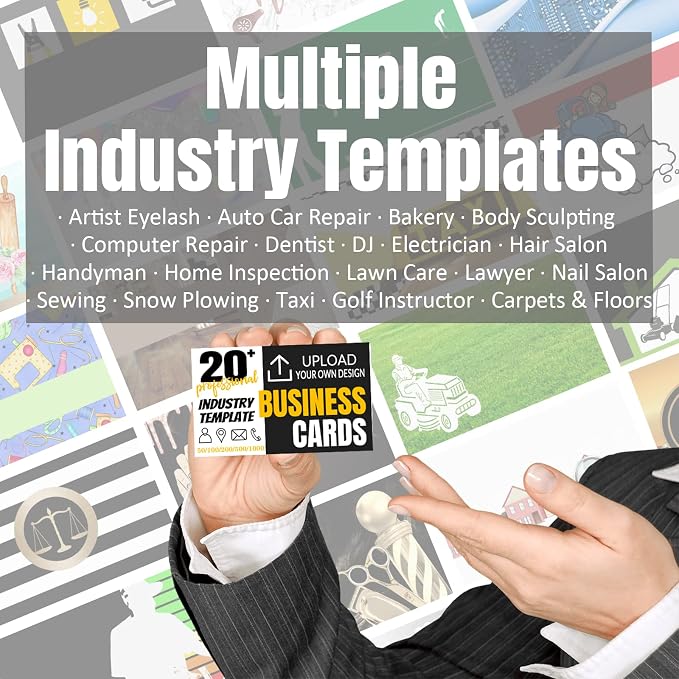 Custom Business Cards Double-Sided Personalized Stationery | Professional - Image 3
