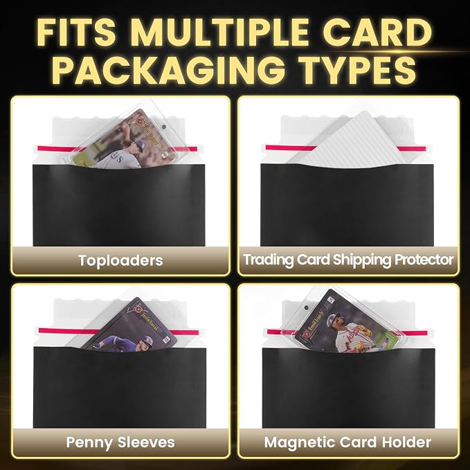 180 Pack Mailer Trading Card Envelopes，7" x 4.35" Trading Card Mailers - Image 5