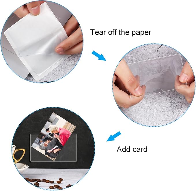 30 Pack Self-Adhesive Index Card Pockets - Image 4