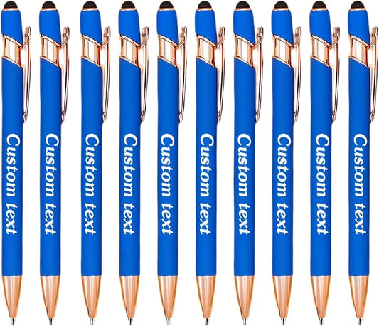 CRME Custom Engraved Ballpoint Pens Bulk Customized Metallic Printed Name Pens by Unknown