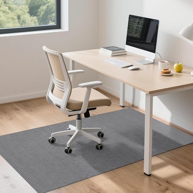 Office Chair Mat for Hardwood Floor, Large Computer Gaming Chair Mat, Tile by HomeMall