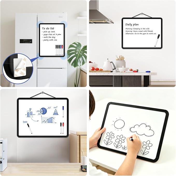 Small Wall White Board, Hanging Whiteboard - Image 2