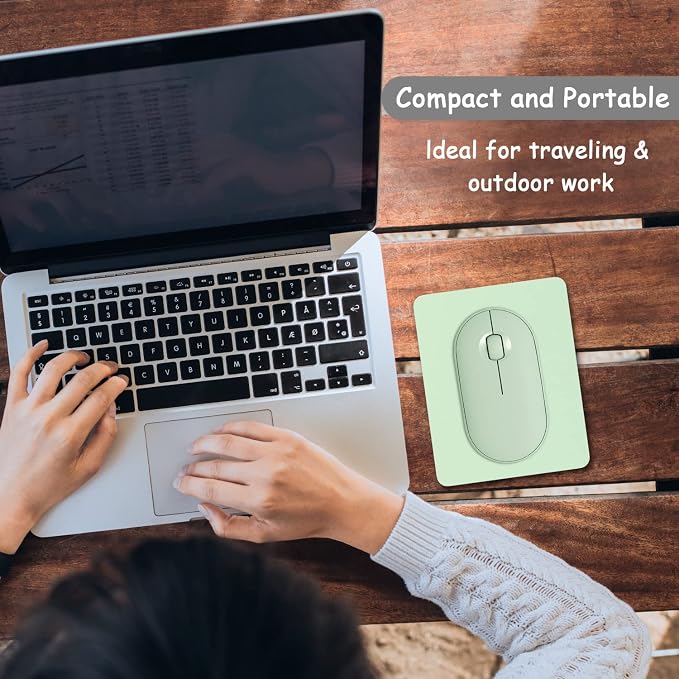 Dapesuom Small Mouse Pad, 5 x 6 Inch Thick Rubber Premium-Textured Non-Slip - Image 7