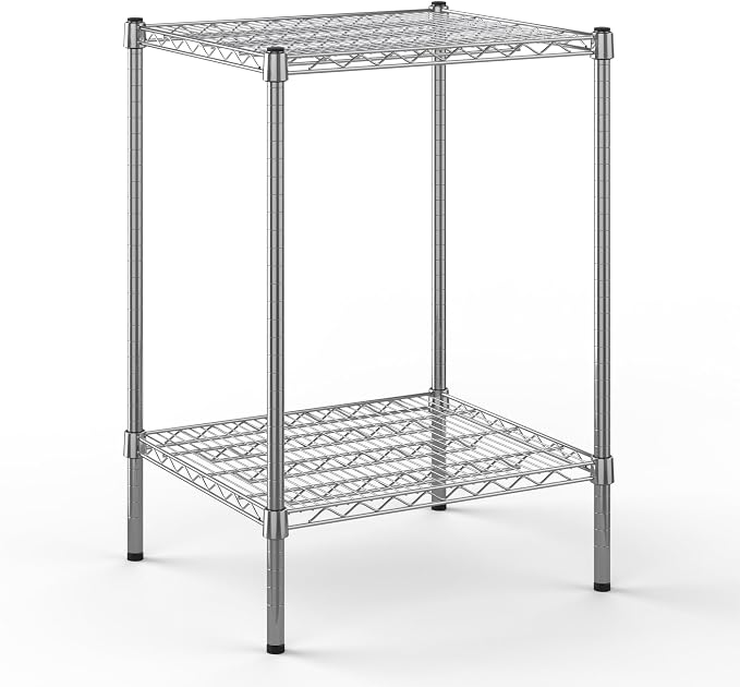 Regal Altair 21" Deep x 24" Wide x 34" Height Wire Shelving Kit | 2-Tier | NSF by Regal+Altair