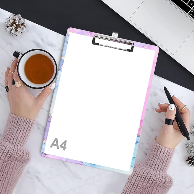 Fashion Clipboard, A4 Letter Size Wooden Decorative Clipboards - Image 7