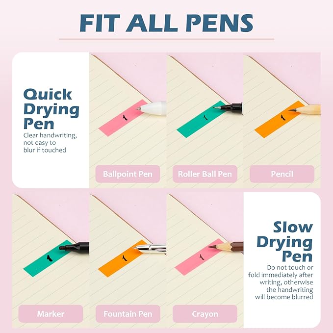 3200Pcs Books Tabs for Annotating, Sticky Tabs, Sticky Notes, Morandi Page Markers, Multi-Colored Writeable and Repositionable Book Flags Strip (3200Pcs)-DeskLoop Office