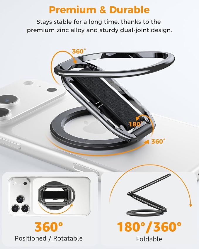 SUPERONE for MagSafe Phone Grip for MagSafe Kickstand Compatible - Image 5