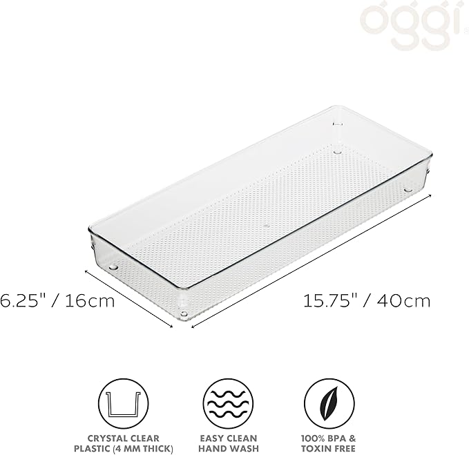 Oggi Clear Drawer Organizer - Image 2