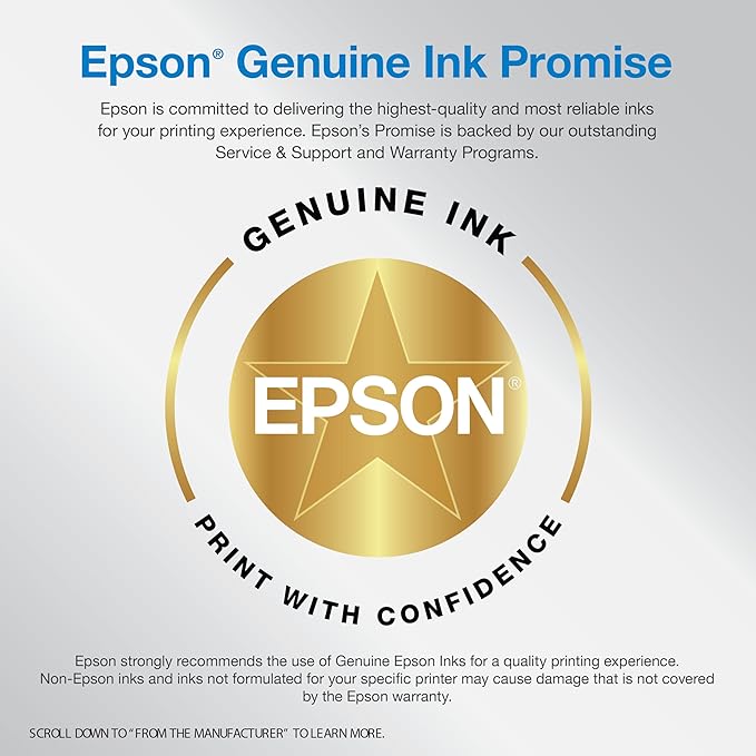 Epson EcoTank ET-2980 Wireless All-in-One Color Supertank Printer with up to 3 Years of Ink, Refillable Tanks, Perfect for Home, 15 PPM, 1.44" Color Screen, Auto 2-Sided Printing - White-DeskLoop Office