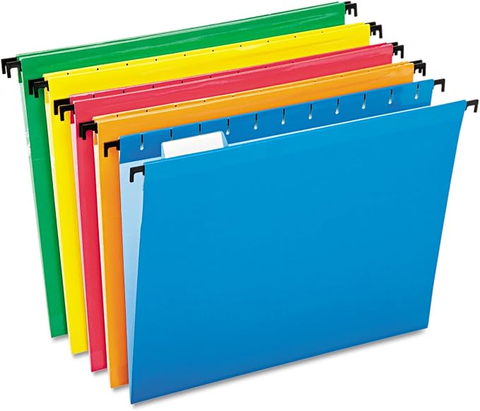 Pendaflex SureHook Reinforced Hanging Folders, Letter Size, 1/5 Cut - Image 7