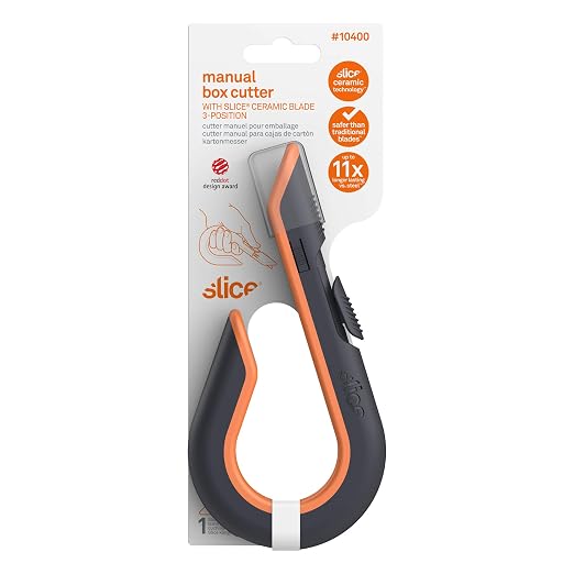 Slice 10503 Box Cutter, Retractable, Utility Knife, Finger Friendly edge - Image 4