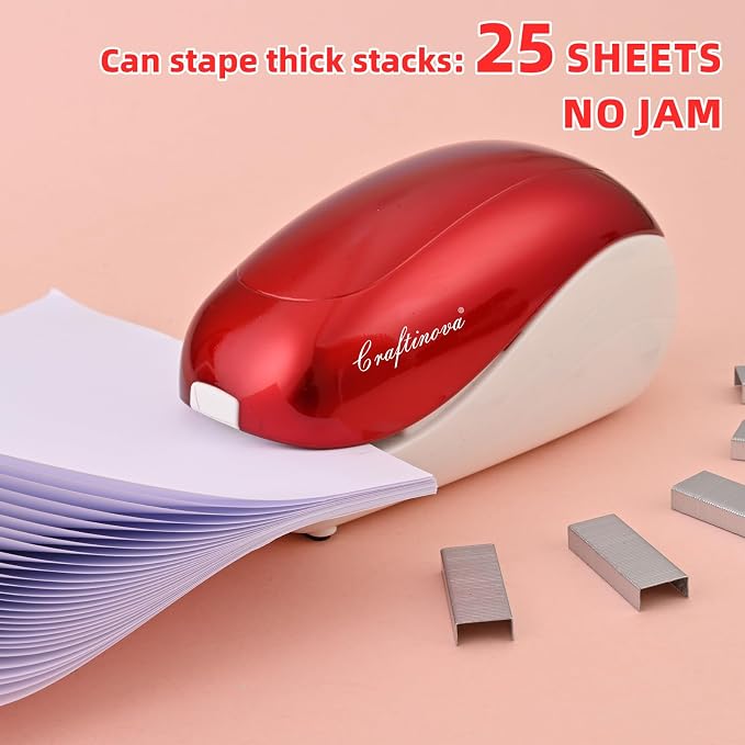 Electric Stapler, Including 2000 Staples and 1 Staple Remover, Suitable - Image 4