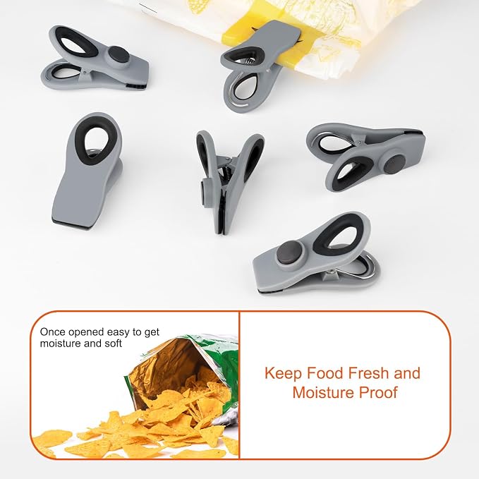 TACGEA Chip Clips, Magnetic Bag Clips - Image 6