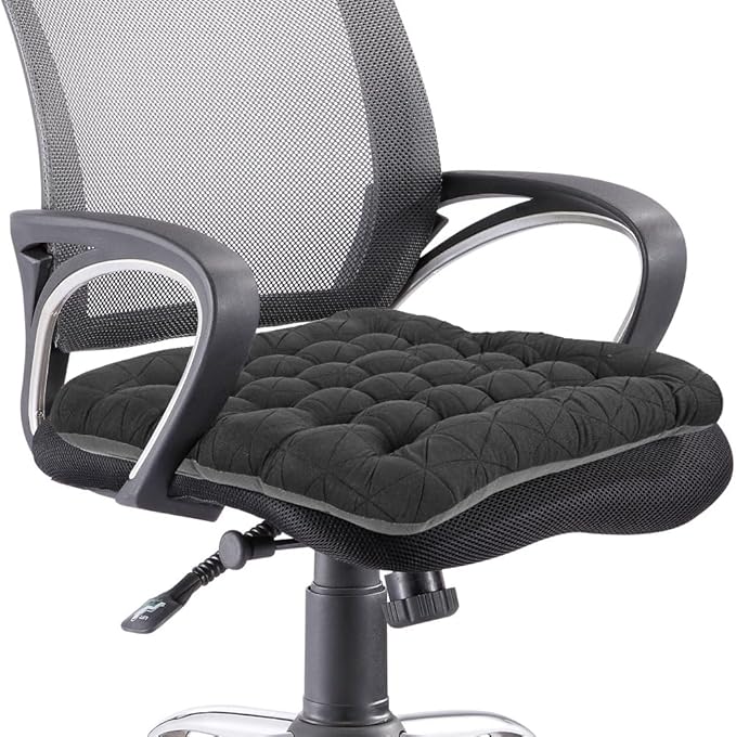BUYUE Good Support Office Chair Cushion, Luxury Jacquard by BUYUE