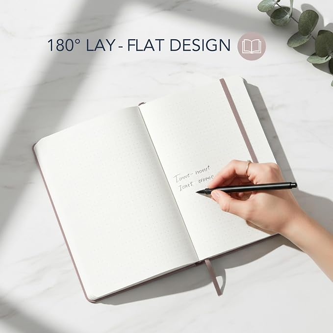 Mr. Pen- Dotted Journal Notebook, A5 Medium Size | 160 Pages, Fabric Hardcover - Image 5