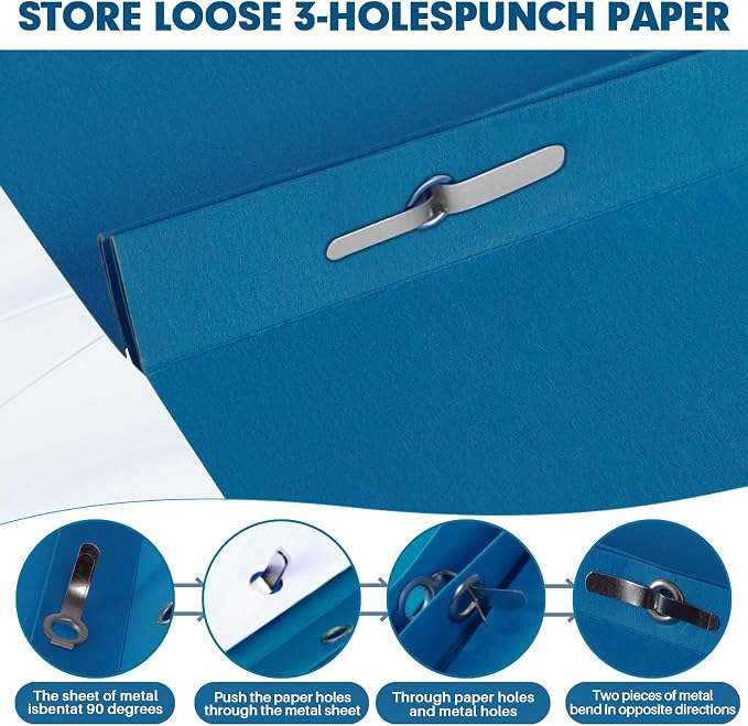 Two Pocket Folders, RAZCC 50 Pack Two Pocket Folders - Image 4