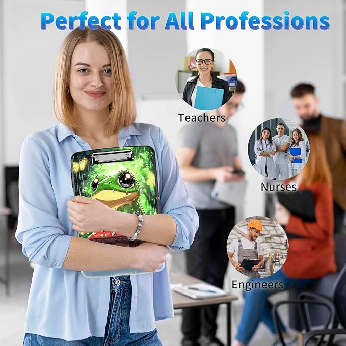 Clipboard with Storage, Clip Boards 8.5x11 with Storage High Capacity Nursing - Image 2