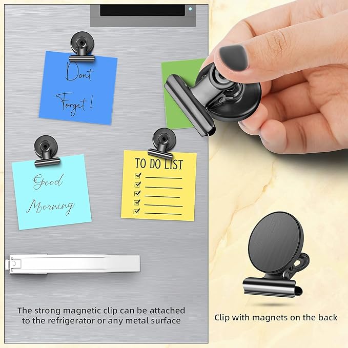 Grtard 60 Pack Magnetic Clips Heavy Duty, Magnet Clips - Image 4
