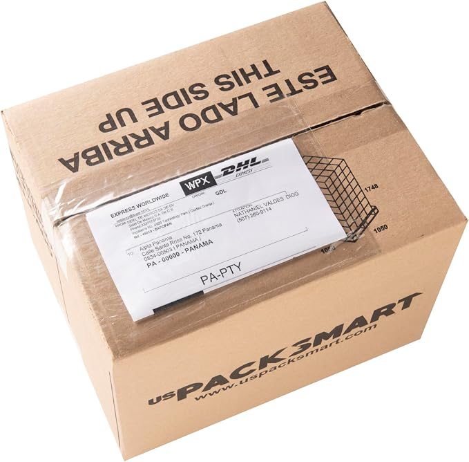 100 Units, 7.5"x5.5" Clear Packing List Shipping Pouches – Heavy Duty by USPACKSMART