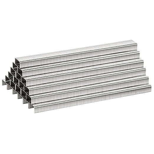 meite T-50 Stainless Steel Staples Marine, 1/4 Inch Heavy Duty Staples by meite