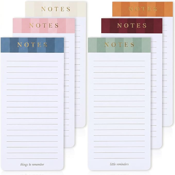 Beautiful Magnetic Notepads for Fridge by ZICOTO