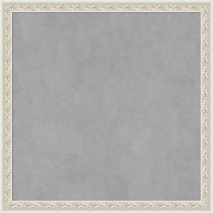 Amanti Art Silver Framed Magnetic Board 22x22 Medium Vision Board by AmantiArt