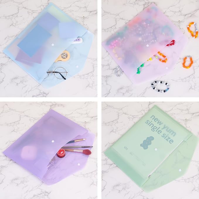 EOOUT 28pcs Plastic Envelopes, Plastic Folders - Image 7