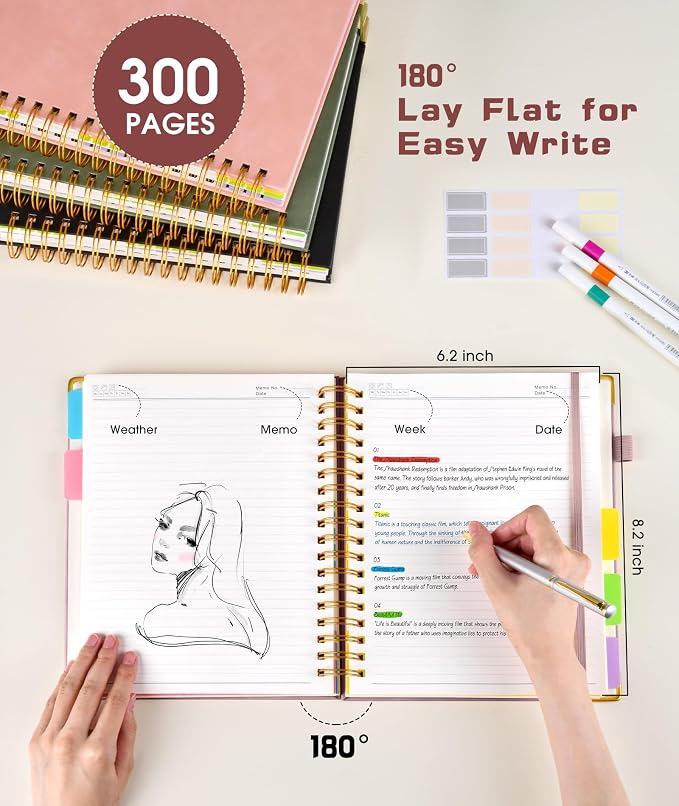 Hardcover Spiral Notebook journal - Image 2