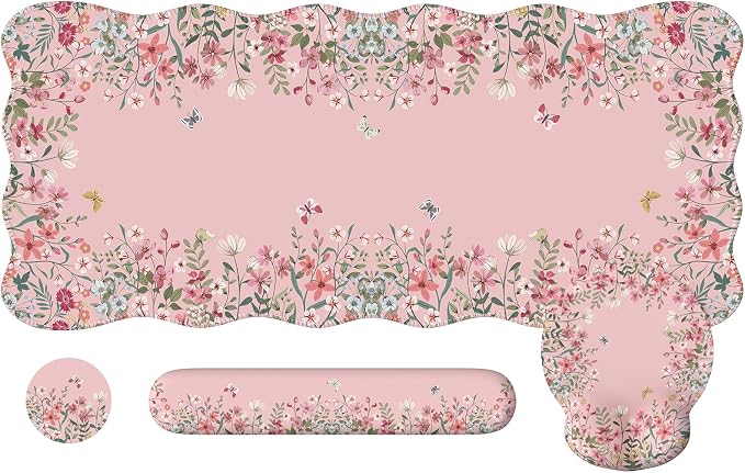 iCasso Desk Mat Set, Large Mouse Pad by iCasso