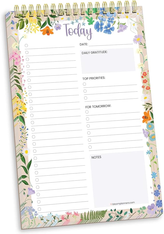 bloom daily planners To Do List Book by bloomdailyplanners