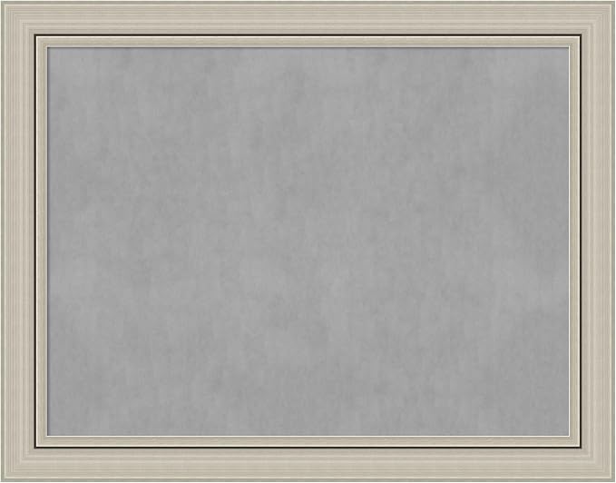 Amanti Art Silver Framed Magnetic Board 22x28 Medium Vision Board by AmantiArt
