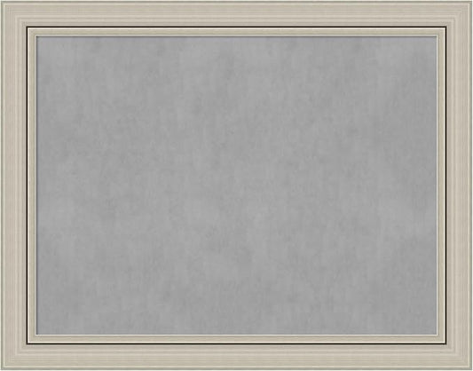 Amanti Art Silver Framed Magnetic Board 22x28 Medium Vision Board by AmantiArt