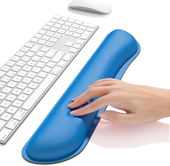 Dapesuom Enlarge Keyboard Wrist Rest, Memory Foam Keyboard Wrist Cushion - Image 5