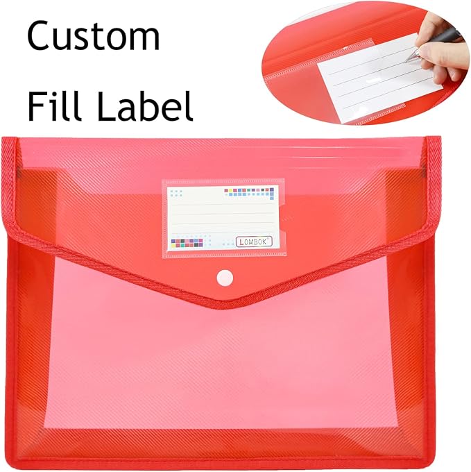 YoeeJob Plastic File Folders Legal Size 2 Pcs, Expandable Document Folder - Image 3