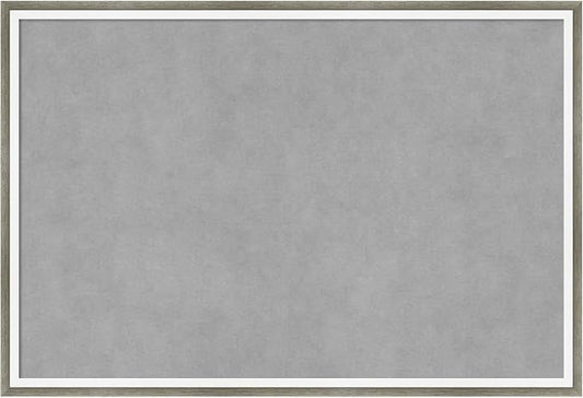 Amanti Art Silver Framed Magnetic Board 17x25 Medium Vision Board by AmantiArt
