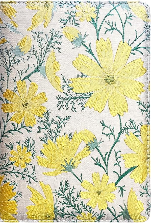 ipoul Beautiful Journal for Women, Daisy Flower, Lined Pages, Personal Notebook by ipoul