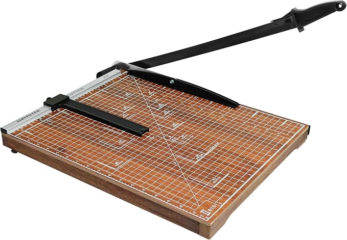 A3 Guillotine Paper Cutter Trimmer, 10-12 Sheets Capacity by ALRITOTEK