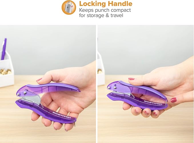 Bostitch Office inLIGHT Reduced Effort One-Hole Punch, One Unit per Package - Image 3