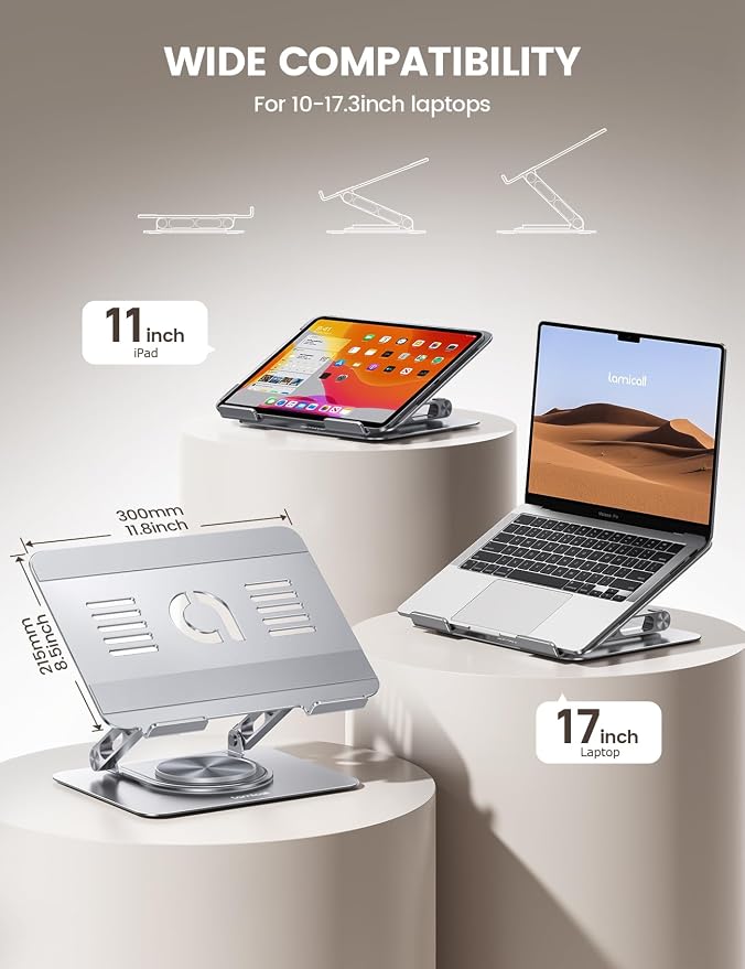 Lamicall Adjustable Laptop Stand - Image 2