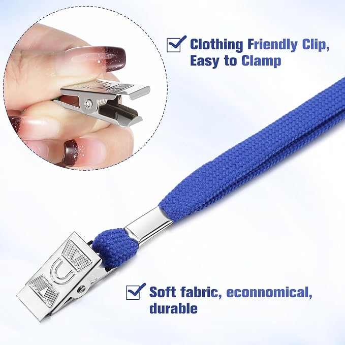 Marspark 100 Pcs ID Badge Holder - Image 4