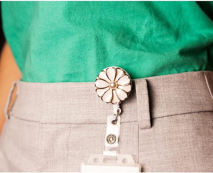 Retractable Badge Holder, ID Badge Reel - Image 7