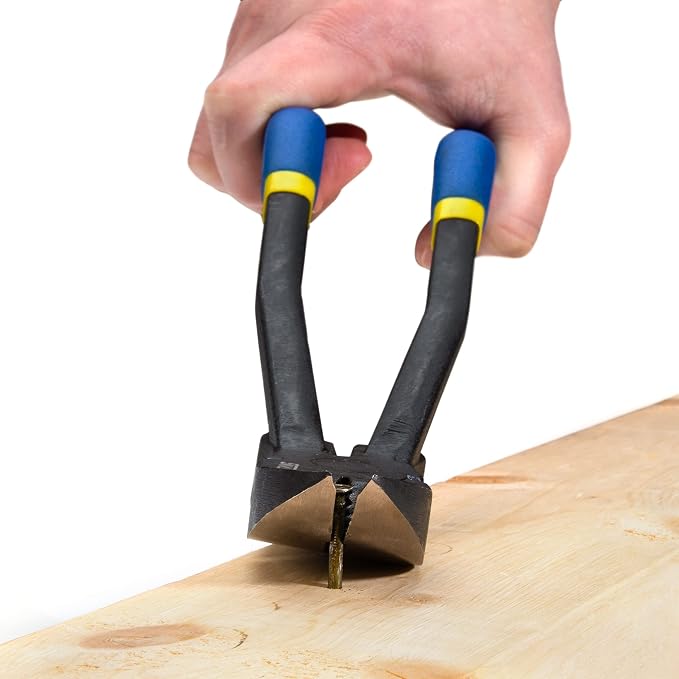 Estwing Heavy Duty Nail Puller Pliers, and Nail Hunter Remover Tool, Offset - Image 4