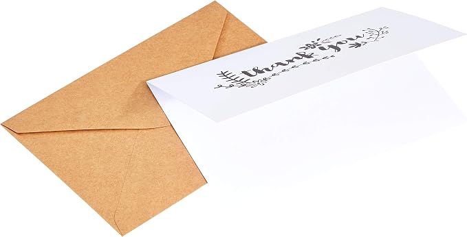 Amazon Basics Thank You Cards and Envelopes - Image 4