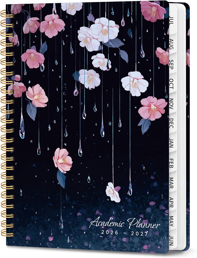 Planner 2026-2027, Monthly and Weekly Academic Planner July 2026 by Zotia