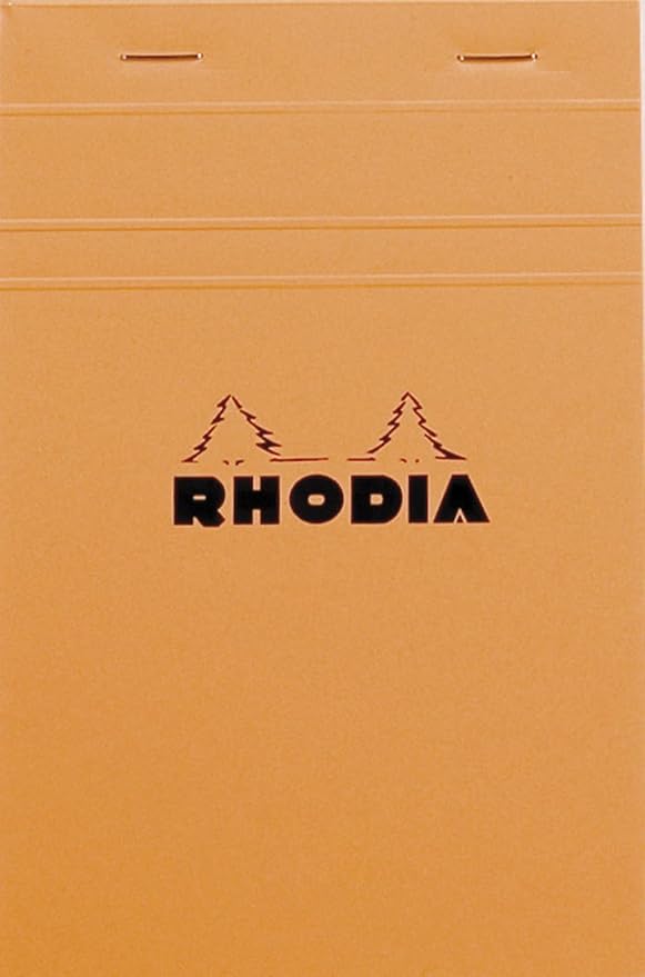 Rhodia Notepad, No14 A6+, Squared by Rhodia