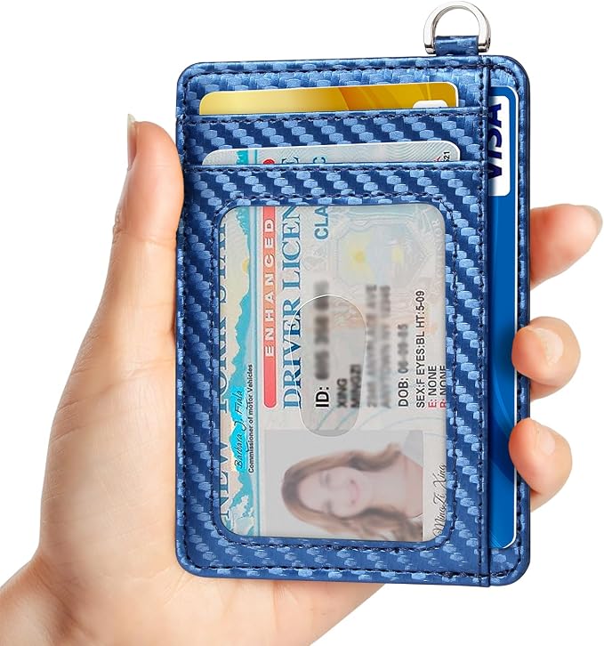 Slim Minimalist Front Pocket Wallet, RFID Blocking Credit Card Holder Wallet - Image 2