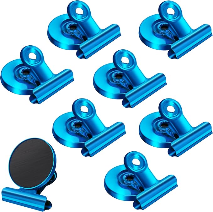 8 Pack Refrigerator Magnets Fridge Magnets Magnetic Clips Perfect by JTIEO