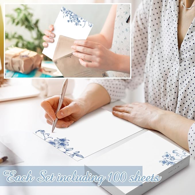 Spiareal 100 Pcs Blank Note Cards Blank Decorative Notecards Index Cards Bulk - Image 2